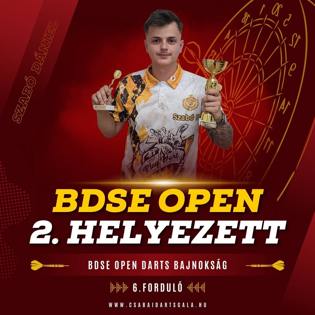 Szabó Dániel – 2. helyezett