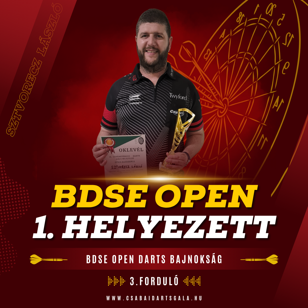 Sztvorecz László, I. helyezett portré