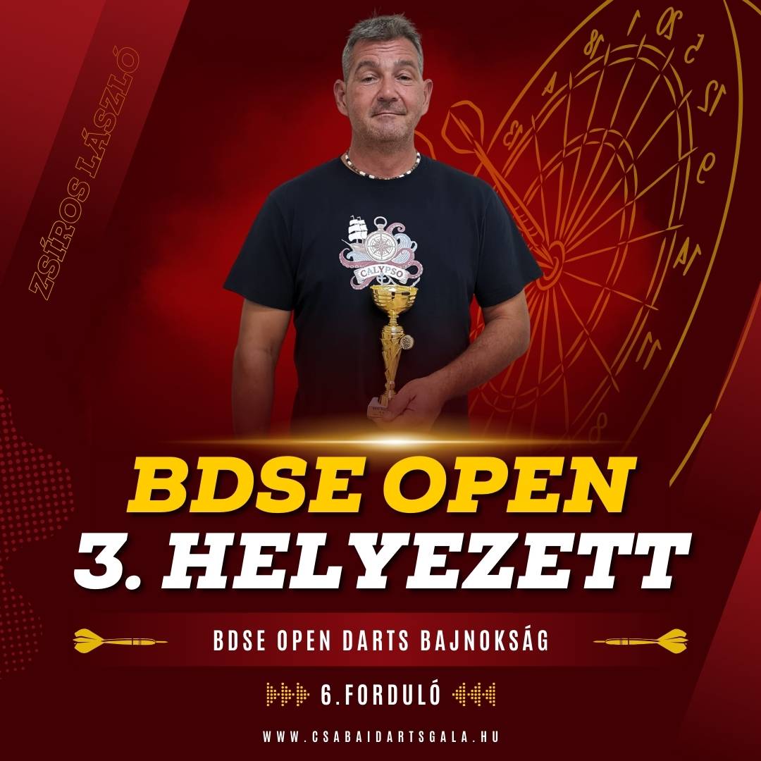 Zsíros László – bronzérmes